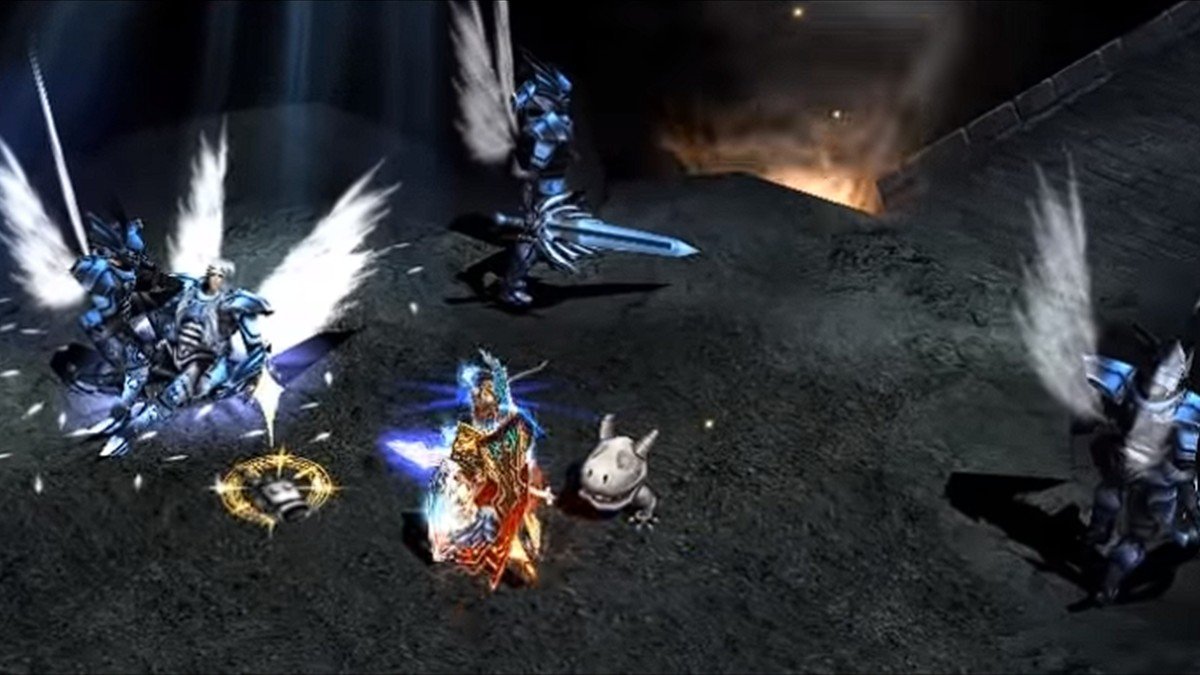 Screenshot real do Blood Castle em MU Online usado no guia de eventos do Mu Souls